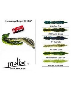 Molix swimming dragonfly 3`5" C51 (blue notte)