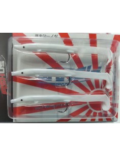 Naoky Eel 70mm Floating  col (06) White  3 unid