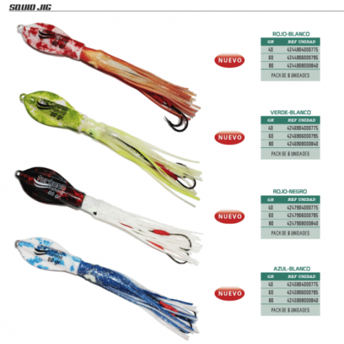 Turkana Squid Jig 80gr