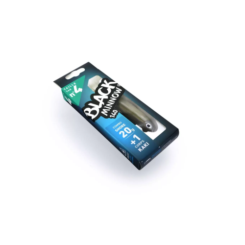 Fiiish Crazy Black Minnow 140 Talla 4 Combo Shore 20 gr