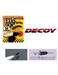 Decoy Stopper talla M Texas lock  (8-12Lbs) 20 unid