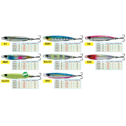 Olympus X-Jig Box 10 20gr