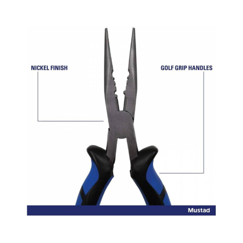 Alicates Mustad 8" Straight...